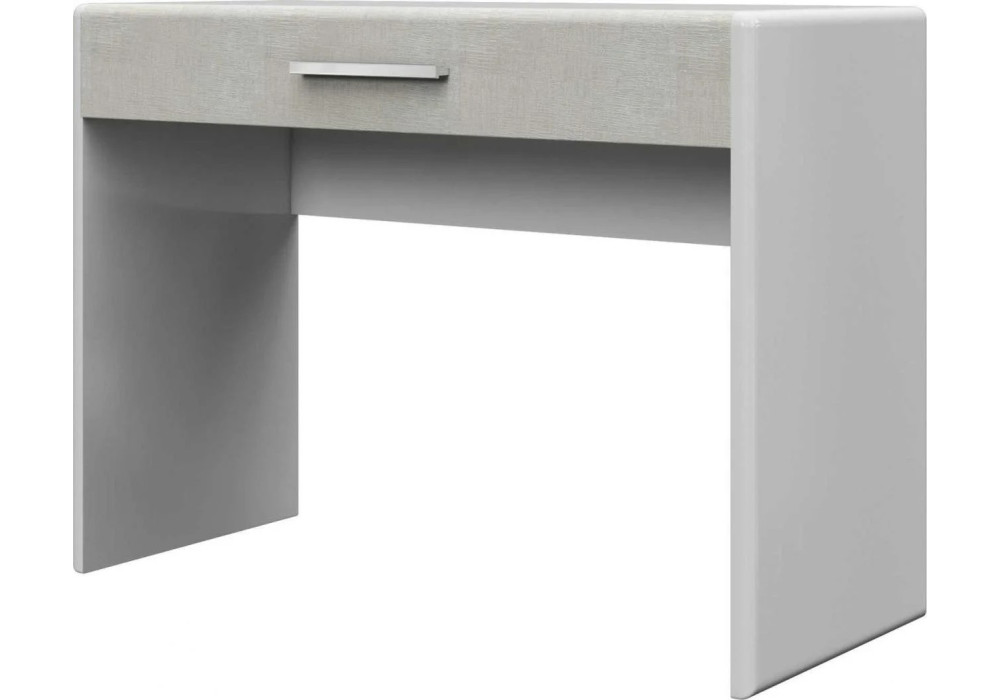 Туалетный стол Вива  (Белый/Белый глянец, Платина ) фабрика Браво Мебель