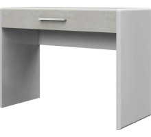 Туалетный стол Вива  (Белый/Белый глянец, Платина ) фабрика Браво Мебель