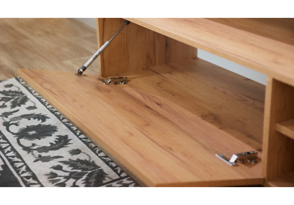 Гостиная Невио 1 (Дуб крафт золотой/белый) фабрика Империал 