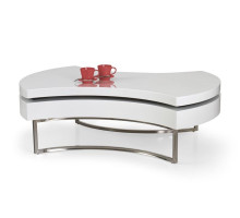 Стол журнальный HALMAR AUREA белый, 115/80/38