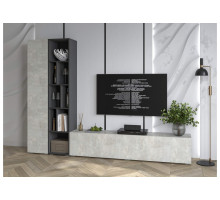 Гостиная Neo - 9 (Антрацит/Бетон лайт) фабрика Интерлиния