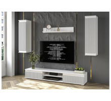 Гостиная Neo 10 (Белый платинум/Грей) фабрика Интерлиния