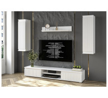 Гостиная Neo 10 (Белый платинум/Белый) фабрика Интерлиния