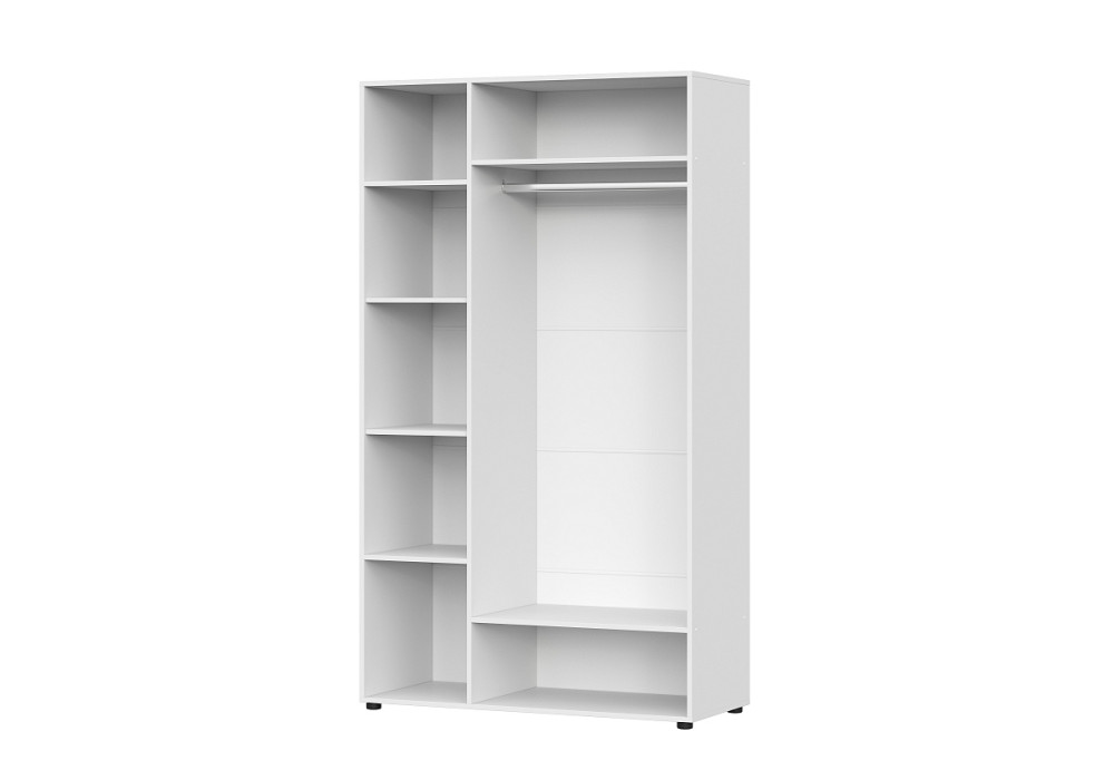 Шкаф трехстворчатый NN-Мебель Токио (белый текстурный)