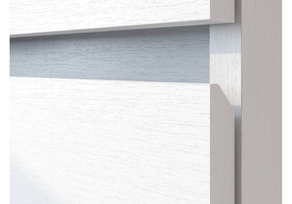 Тумба прикроватная Токио NN-МЕБЕЛЬ (Белый текстурный) 