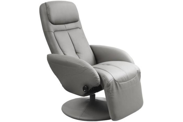 Кресло HALMAR OPTIMA серое (раскладное)