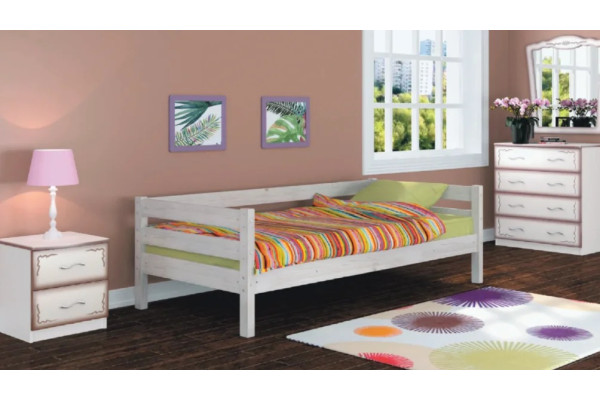 Кровать Глория  (античный белый)  фабрика БравоМебель