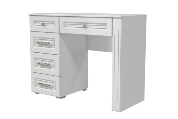 Туалетный стол Олимп (Белый) фабрика Браво Мебель