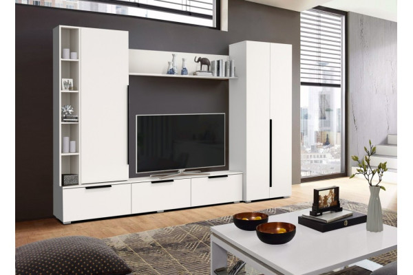 Гостиная Аккорд (Белый) фабрика Олмеко