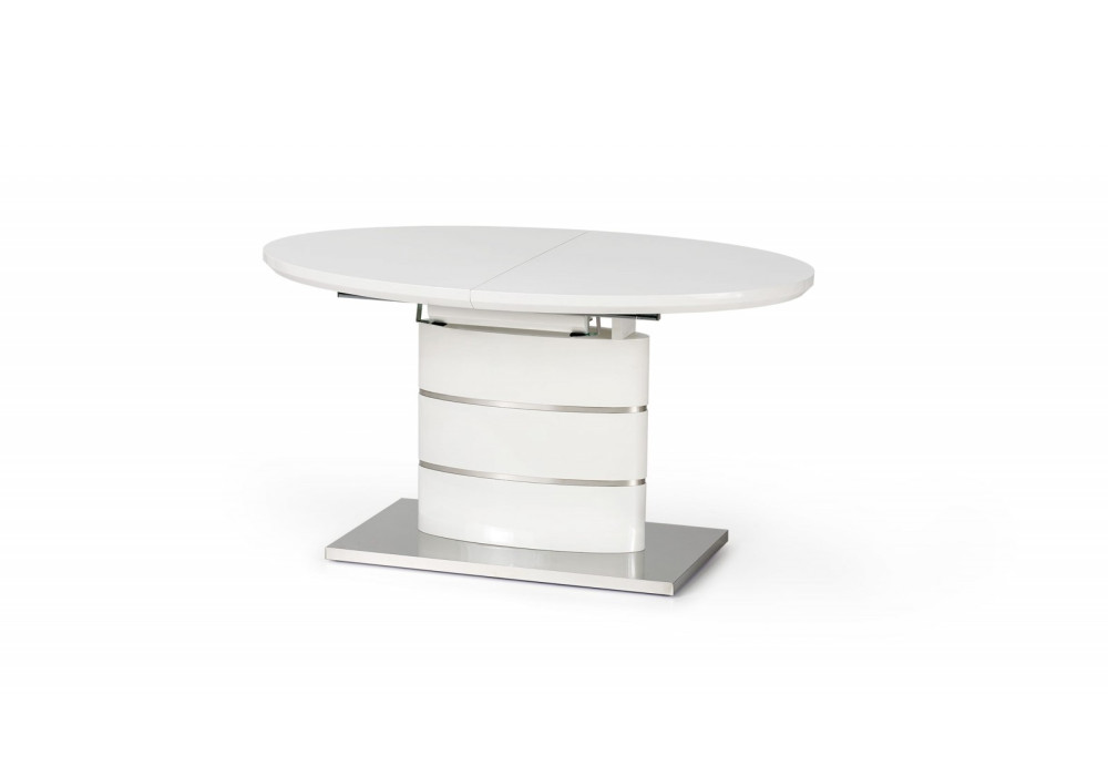 Стол обеденный Halmar ASPEN, раскладной (белый)