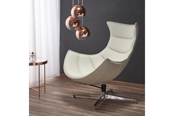 Кресло Halmar LUXOR (белый)