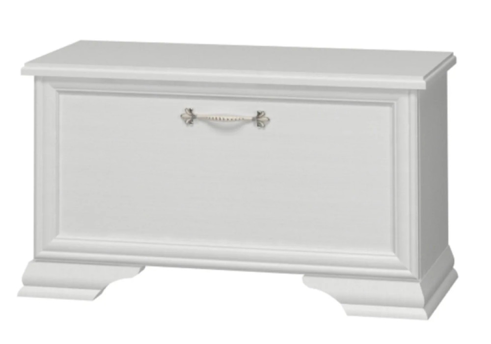 Тумба для прихожей Грация (лак) модульная (Белый/Белый)   фабрика Браво Мебель