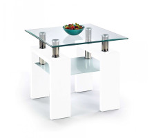 Стол журнальный HALMAR DIANA H KWADRAT белый, 60/60/55