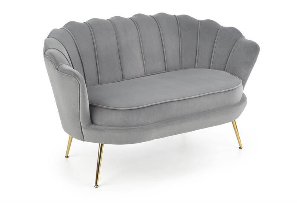 Софа HALMAR AMORINITO XL серый/золотой