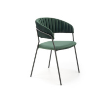 Стул HALMAR K426 (темно-зеленый/черный)
