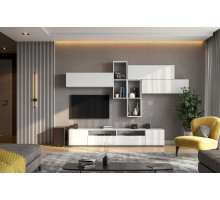 Гостиная Токио NN-МЕБЕЛЬ (Белый текстурный)  Вар.2