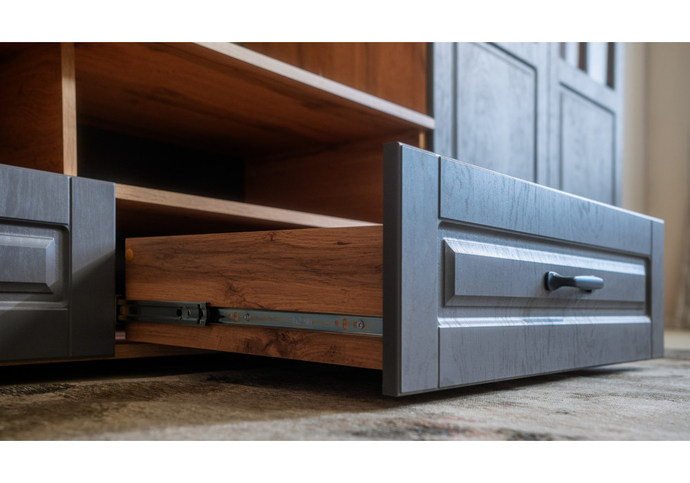 Тумба ТВ Лацио Сканди (Вотан/сканди графит) фабрика Империал 