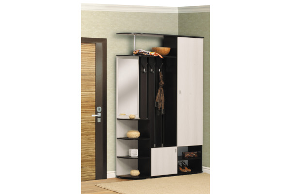 Прихожая "Кармен-7" (венге/кремовый)  фабрика Олмеко 