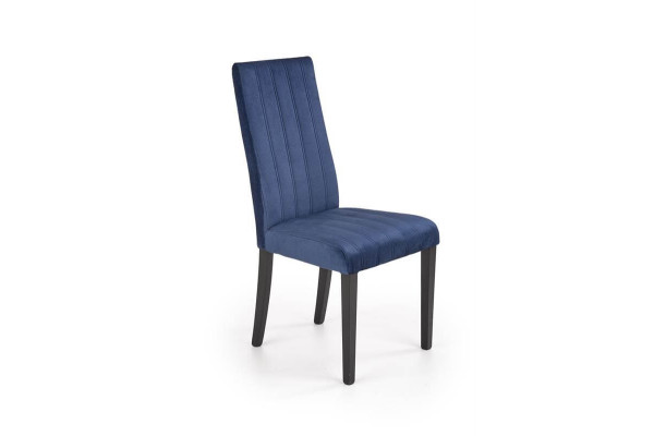 Стул HALMAR DIEGO 2 (черный/MONOLITH 77 (темно-синий))