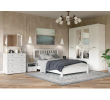 Модульная   спальня  Олимп (Белый) фабрика Браво Мебель  