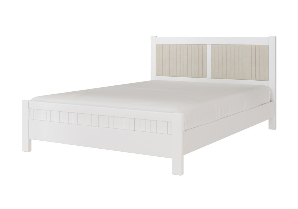 Кровать Фрида 1400 (Белый античный)  фабрика Браво Мебель