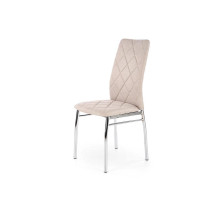 Стул HALMAR K309 светло-бежевый/хром 