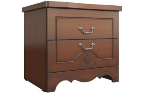 Тумба прикроватная Лотос (орех)  фабрика Браво Мебель