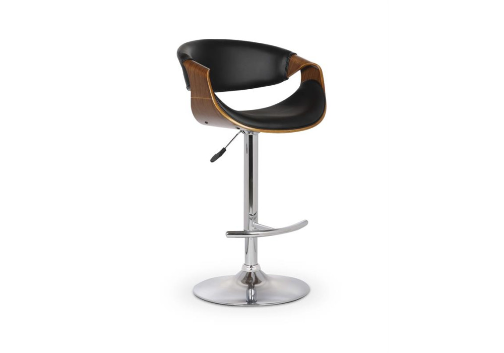 Стул барный HALMAR H100 орех/черный