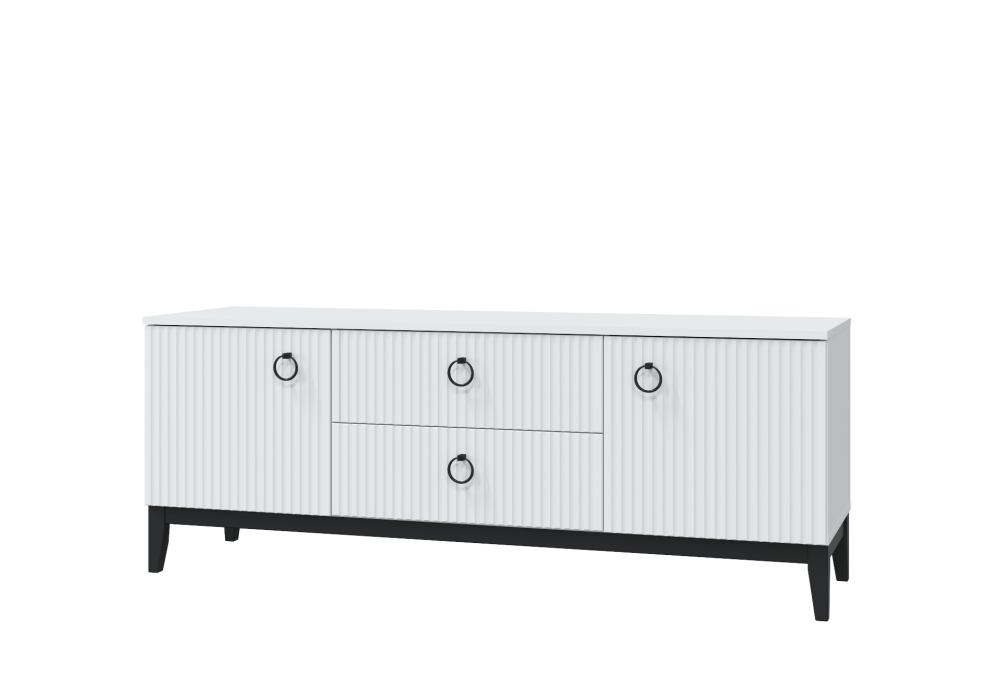 Модульная гостиная Шарлиз (Белое сияние/Белый снег) фабрика МЛК