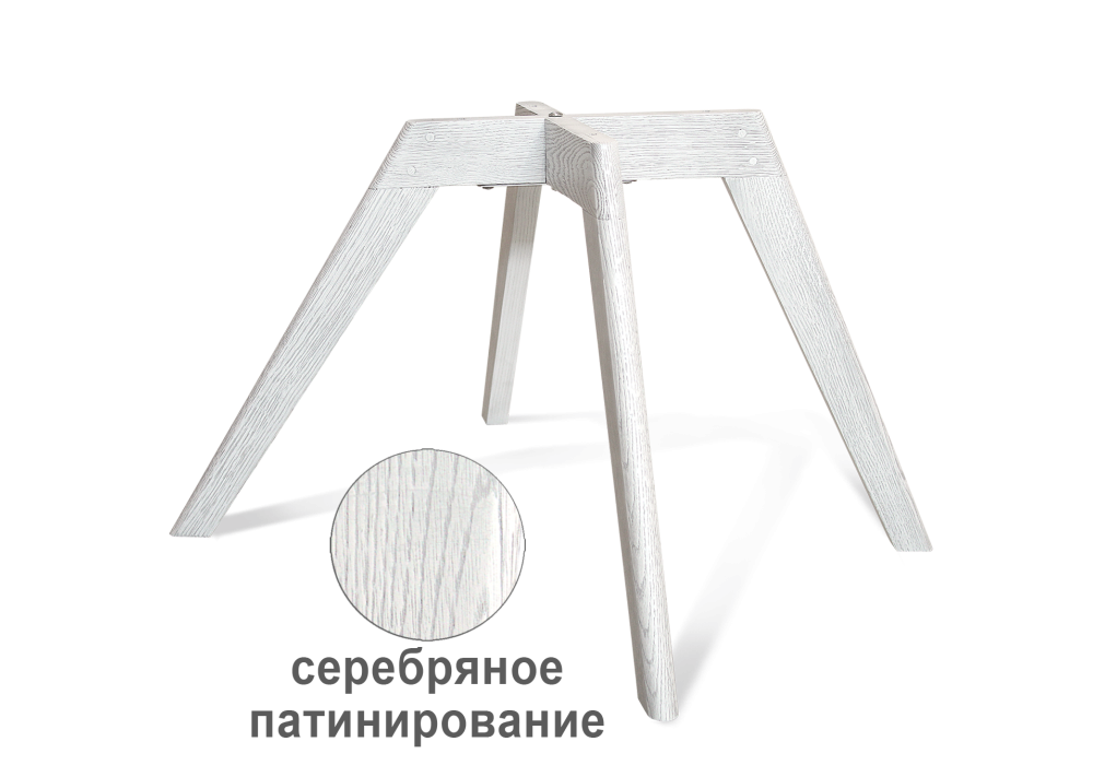 Каркас стула Sheffilton SHT-S39 белый/патина серебро