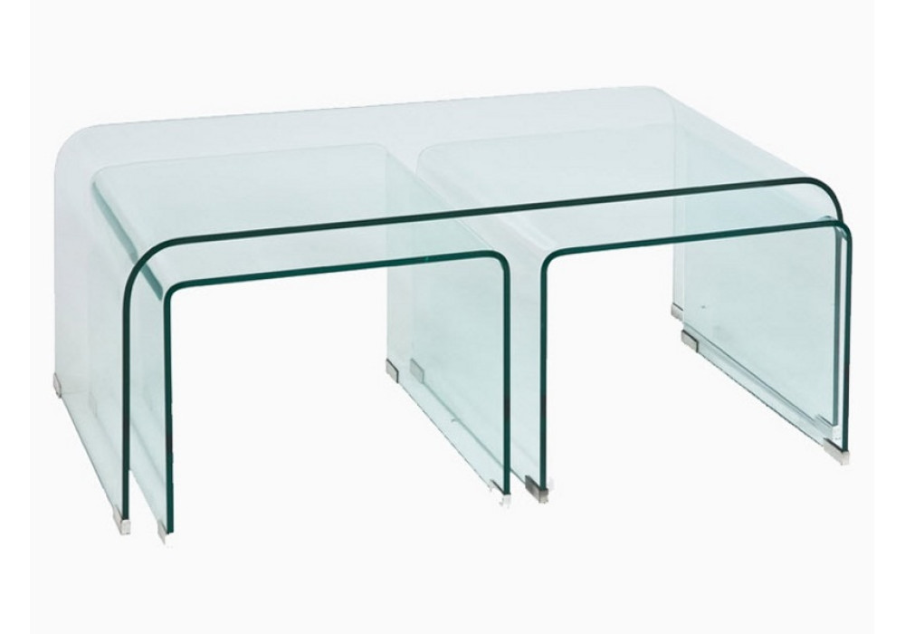 Стол журнальный SIGNAL PRIAM A бесцветный, 120/60/42