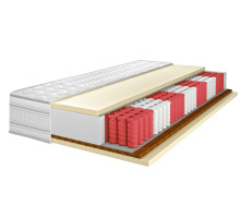 Матрас "Фиджи 02" (средне-жесткий/средне-мягкий) Территория Сна